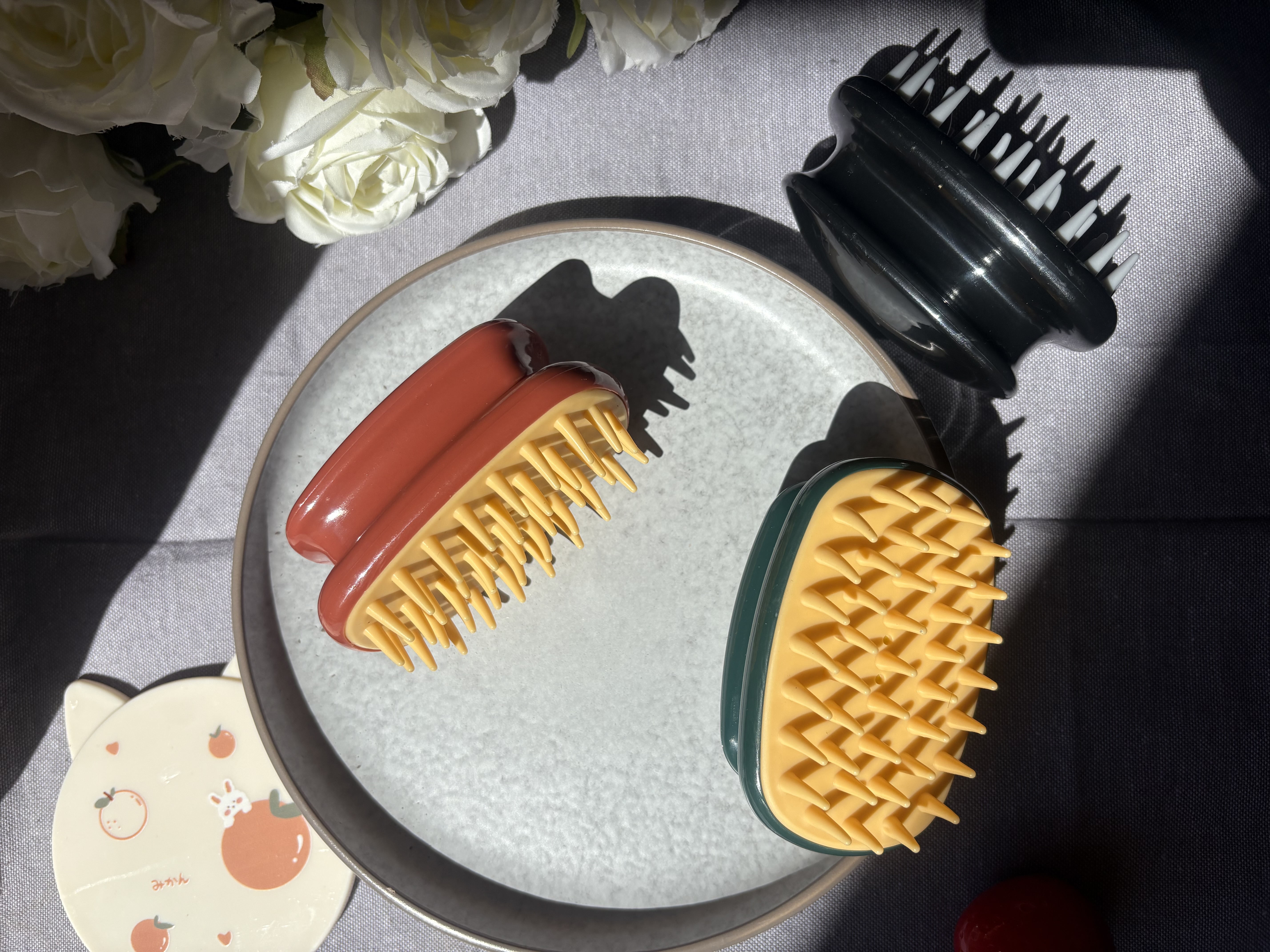 سرشور و ماساژور سیلیکونی سر